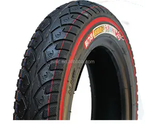 3.00-10 rot seite wand reifen Wholesale Price SCOOTER MOTORCYCLE TIRE Tubeless chinesischen reifen marke durable