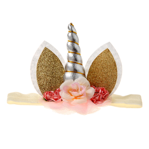 2018 nueva <span class=keywords><strong>moda</strong></span> unicornio Diadema con orejas grandes para bebé niña de <span class=keywords><strong>fiesta</strong></span> de navidad - Product Image 1