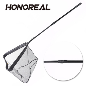 Filet de pêche pliable en nylon et aluminium, revêtement caoutchouc, <span class=keywords><strong>carpe</strong></span> - Product Image 3