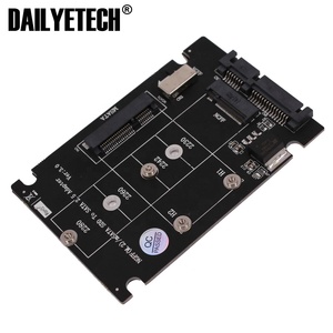 2 dans 1 Combiner Mini PCI-E M.2 NGFF & mSATA SSD SATA 3.0 III Adaptateur - Product Image 5