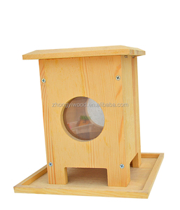 Vivid Kids Toy-casita de madera Natural sin terminar - Product Image 4