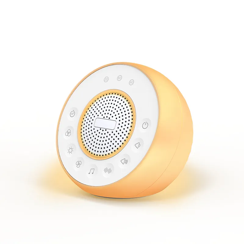 अनुकूलित सफेद शोर सो चिकित्सा डिवाइस, मजेदार ध्वनि सो सहायता मशीन के साथ रात को प्रकाश