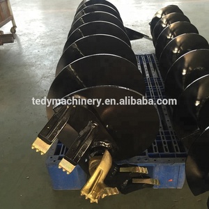 Piccolo escavatore profondo foro terra coclea macchina di perforazione con componente chiave del motore - Product Image 5