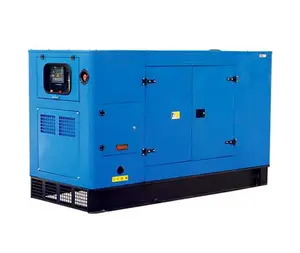 Generator Diesel Kedap Suara 30Kva Mesin Kandong 30Kva 20 Kva 30KW Daya Ac Listrik AVR Mulai Otomatis Disetujui CE