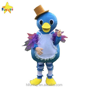 ชุดมาสคอตลูกเป็ดขี้เหร่ของฟันทอยส์สำหรับโฆษณา - Product Image 5