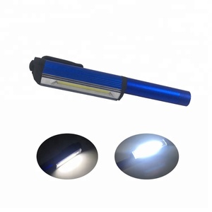 Linterna <span class=keywords><strong>de</strong></span> pluma magnética que funciona con batería seca, linterna LED portátil, luz <span class=keywords><strong>de</strong></span> trabajo manual, Mini lámpara <span class=keywords><strong>de</strong></span> inspección COB <span class=keywords><strong>de</strong></span> bolsillo - Product Image 2
