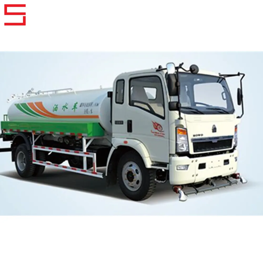 รถบรรทุกน้ำ Sinotruk Howo Light Duty 4X2 8cbm