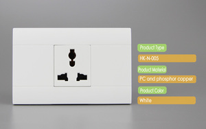 América Del sur estándar 1 gang socket Universal <span class=keywords><strong>de</strong></span> Múltiples <span class=keywords><strong>Funciones</strong></span> - Product Image 2