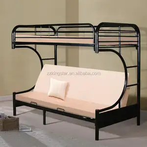 Doble sobre doble de Metal cama litera doble