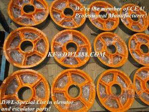 Pulegge di Trazione per Funi/Odis Toec-40/60 Ruota di Trazione, Puleggia per Fune Metallica Odis, Carrucole per Fune Metallica Odis - Product Image 6