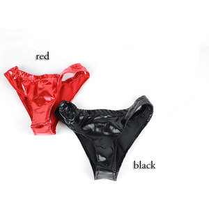 Culotte pour masturbation en Faux cuir, accessoire érotique en latex, pour homme et femme, avec godemichet anal, plug pénis, ceinture de chasteté, jouet sexuel - Product Image 4