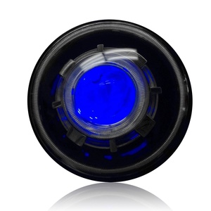 Faro Delantero Morsun de 7 Pulgadas con Lente Bi-Xenón H4 HID de Colores para Jeep <span class=keywords><strong>JK</strong></span> para Wrangler, Ojos de Demonio, Proyector de Motocicleta, Faro Delantero HID - Product Image 5