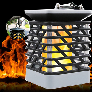 En plein air suspendus Lampe Torche Solaire pour Jardin, Étanche Solaire Flammes Lumière avec Scintillement Flamme Effet lumière - Product Image 1