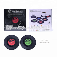 Ensemble de sous-verres en vinyle silicone souple, écologiques, style classique et original, vente directe usine pour restaurants et usage domestique, tapis et coussinets