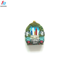 Custom 3D Resin Tourist Souvenir Fridge <strong>Magnet</strong> Country City Building Souvenir Fridge <strong>Magnet</strong> - Product Image 2