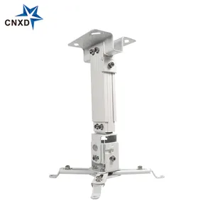 Swivel 360 degree adjustable height projector ceiling mount