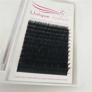Qingdao Uni-Kingstar Co., LTD. Silk Mink High Quality Eyelash Extensions Individual Lashes