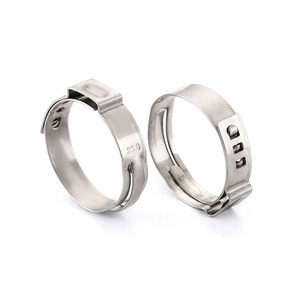 Chất Lượng Cao 6.5-120Mm Có Thể Điều Chỉnh Ống Tai Đơn Kẹp Thép Không Gỉ - Product Image 2