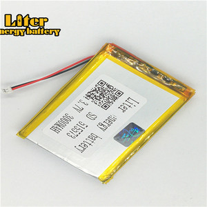 Plug 1.5-2 P 3.7 V 515573 3000 mah lipo battery Rechargeable solar li ion polymer lithium battery with PCM - Product Image 1