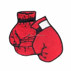 Conception de broderie de boxe DIY Applique Brodé Coudre Fer sur Patch