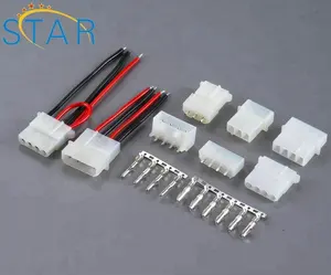 Custom factory elettrico molex 4 pin passo 5.08mm filo al connettore della scheda di cablaggio