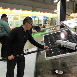 S-10 Heißer verkauf solar panel reinigung roboter 5,4 mt solar panel reinigung pinsel für solar panel reinigung werkzeug