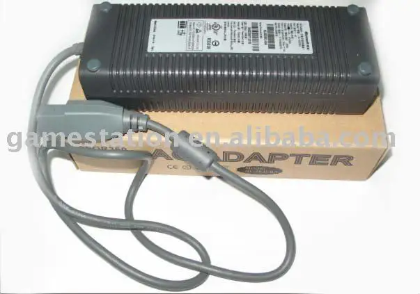 Cho XBOX360 AC Power Adapter 110 V 220 V với dây điện với NTSC / PAL / anh
