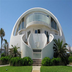 مصنع هيكل فولاذية في الصين ، خيمة منزل على شكل قبة فنية زخرفية وإطار فضائي فولاذية للبناء والزجاج - Product Image 1