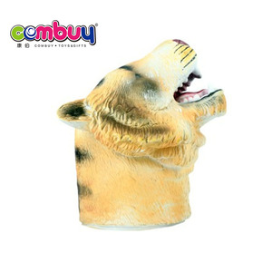 Modello realistico animali giocattoli per bambini giocare a mano leone burattino - Product Image 5