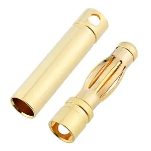 Female Male 4mm 4.0mm Gold Bullet Connector Plug for RC Battery ESC Motor Wire Plug