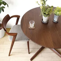 Designer réplica vegetal tecido restaurante cadeira de madeira maciça de carvalho