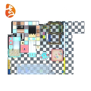 Approvisionnement d'usine enfants d'intérieur glissière <span class=keywords><strong>dreamland</strong></span> aire de jeux - Product Image 2