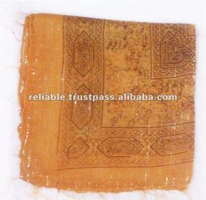 Mantón ligero de moda con estampado de algodón, bufanda tradicional con logotipo de estilo cuadrado cómodo para uso diario de verano, precio bajo - Product Image 3