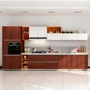 Simple Electrical Unit Design Fiber Kitchen Cabinet