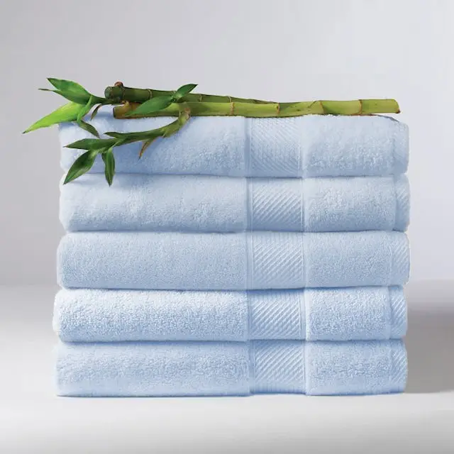 Toalha de banho branca 5 estrelas 100% algodão, rosto toalha hotel