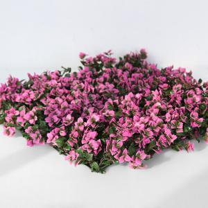Offre spéciale 50x50cm bonne qualité intérieur plastique lierre artificiel suspendu plante toile de fond décoration tapis pour la maison - Product Image 2
