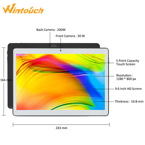 <span class=keywords><strong>Tablet</strong></span> PC máy tính xách tay Mediatek <span class=keywords><strong>Android</strong></span> Quad core 9.6 "Phablet, Wifi <span class=keywords><strong>GPS</strong></span> 3 gam <span class=keywords><strong>Tablet</strong></span> PC - Product Image 2