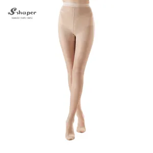 S-SHAPER 원활한 스타킹 섹시한 여성 실크 일본 나일론 압축 스타킹