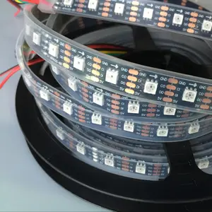 用于地板照明的高品质冰柜led灯条漫射盖apa102 5v 48leds/m发光LED轮圈