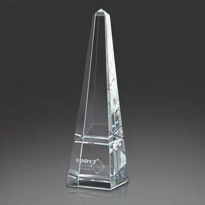 Oem/Odm Optic Hoge Kwaliteit Crystal Obelisk Award