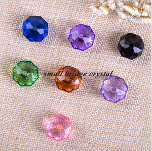 Commercio all'ingrosso di cristallo nero perline in massa per monili della collana abito da sposa - Product Image 2