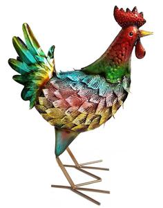 Logam halaman art dekorasi Taman Rooster - Product Image 2