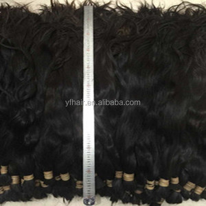<span class=keywords><strong>Cheveux</strong></span> humains vierges de qualité Remy, sans traitement découpé d'un donière, fournisseur chinois, vente en gros - Product Image 4
