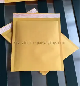 Bolsa de correo de papel Kraft, sobre acolchado