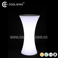 Discothèque LED Meubles RVB Changement de couleur Table d'événement Télécommande Table de cocktail ronde LED bar Table basse Meubles d'événement