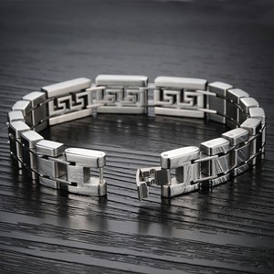 Marlary Top di Vendita di Nuovo Modo Originale Disegno Unico Braccialetto Gioielli Di Marca Mens Bracciale In Acciaio - Product Image 4