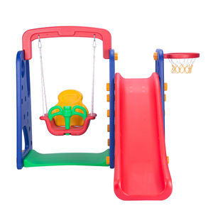 Patio de los niños <span class=keywords><strong>escalada</strong></span> columpio y tobogán de conjunto - Product Image 6