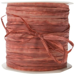 Design de mode brun <span class=keywords><strong>tissu</strong></span> emballage <span class=keywords><strong>raphia</strong></span> papier ruban - Product Image 3