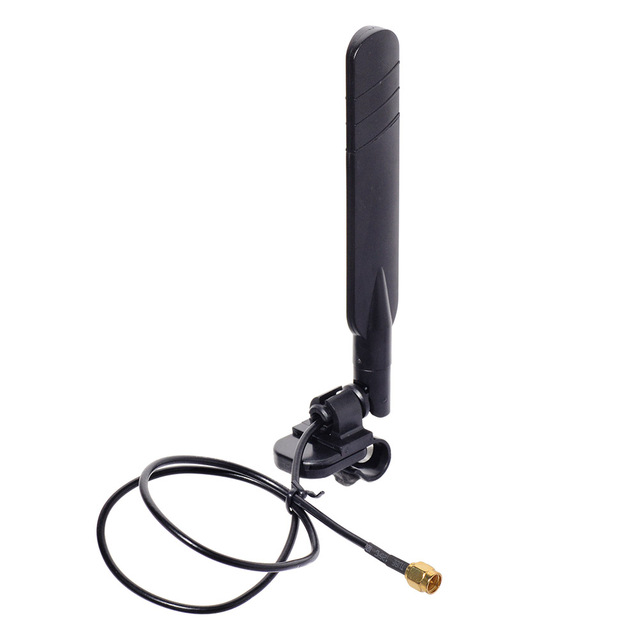 698-2700MHz 4G LTE mobile phone blade/clip antenna with RG174 50cm cable for Laptop WiFi 3G 4G Router