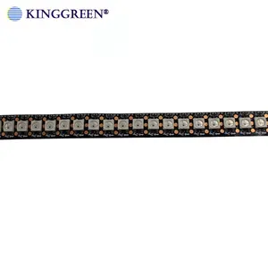 KINGGREEN โปรแกรม SK6812 RGB ไฟ led strip 5050 smd magic สี dmx แอดเดรสกันน้ำยืดหยุ่น led strip